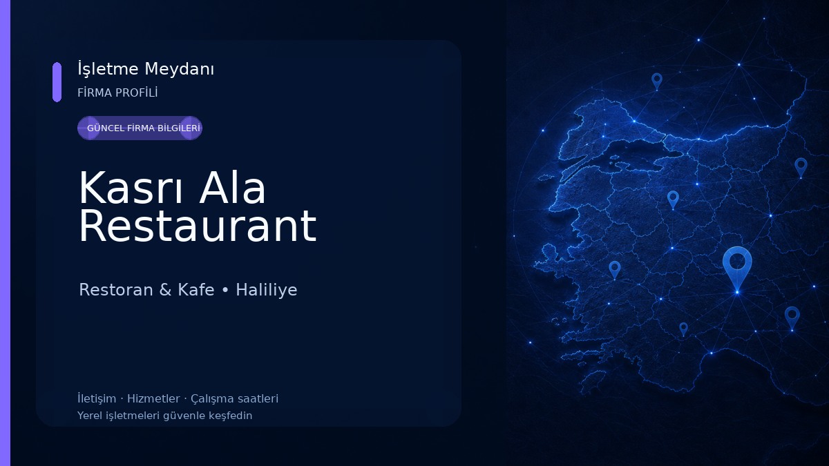 Kasrı Ala Restaurant Restoran & Kafe
