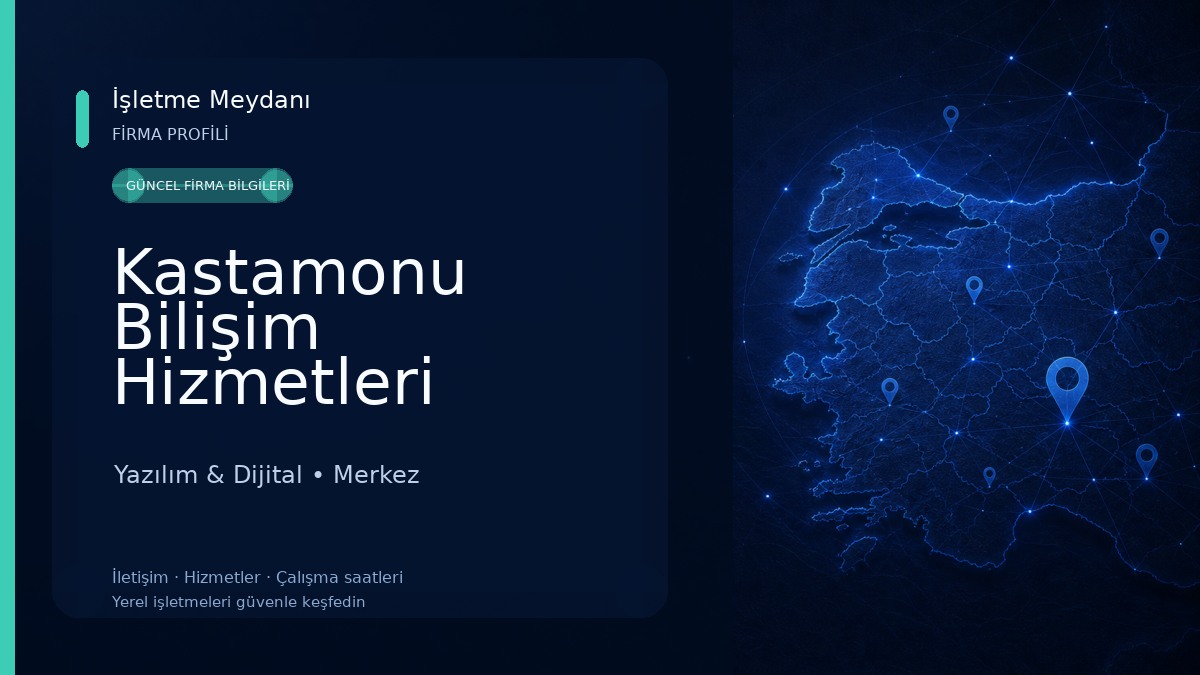 Kastamonu Bilişim Hizmetleri Yazılım & Dijital