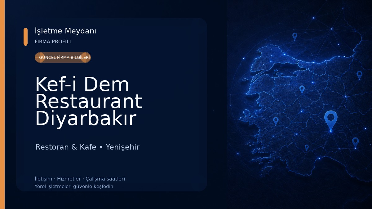 Kef-i Dem Restaurant Diyarbakır