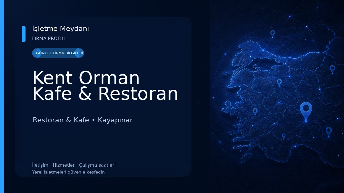 Kent Orman Kafe & Restoran