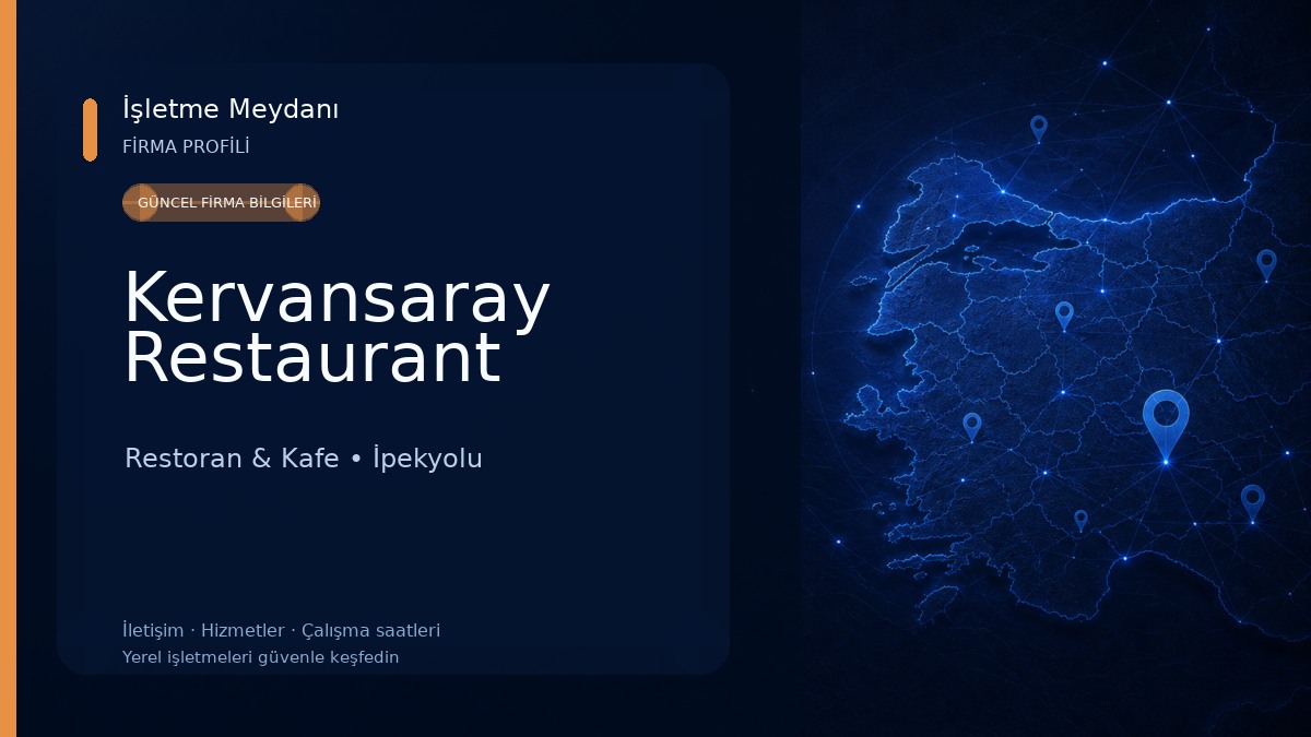 Kervansaray Restaurant Restoran & Kafe