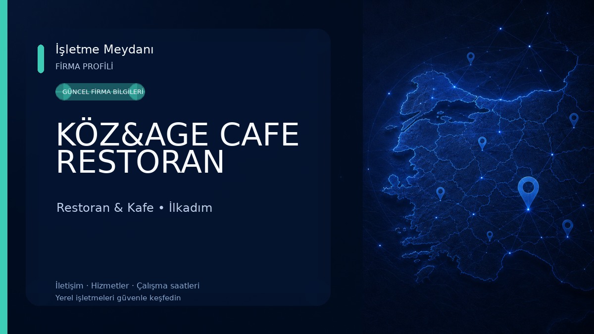 KÖZ&AGE CAFE RESTORAN