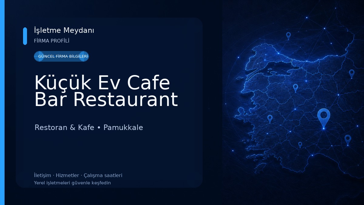Küçük Ev Cafe Bar Restaurant Restoran & Kafe