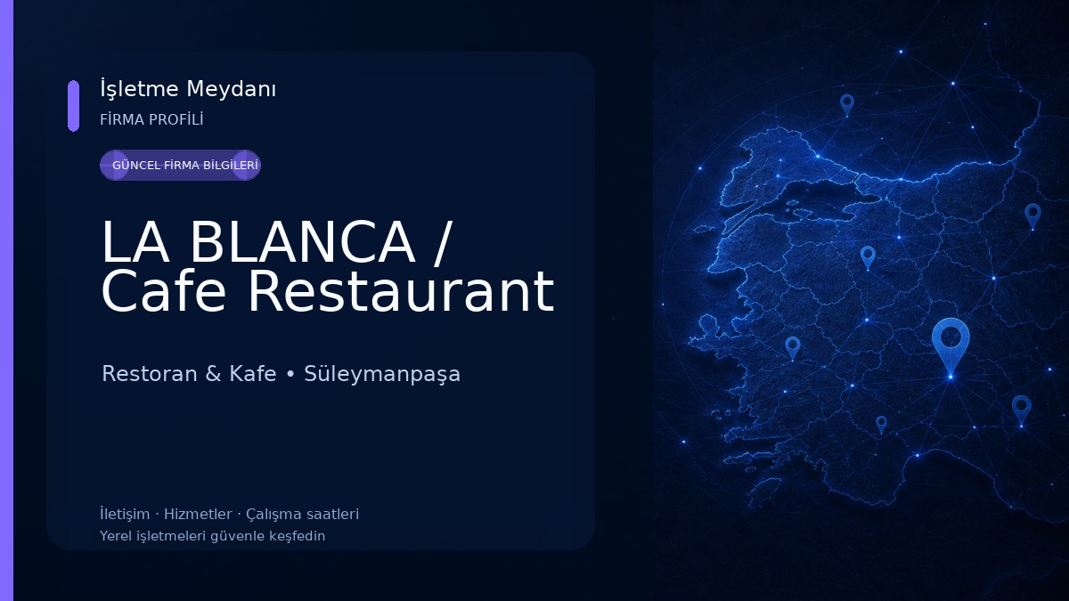 LA BLANCA / Cafe Restaurant Restoran & Kafe