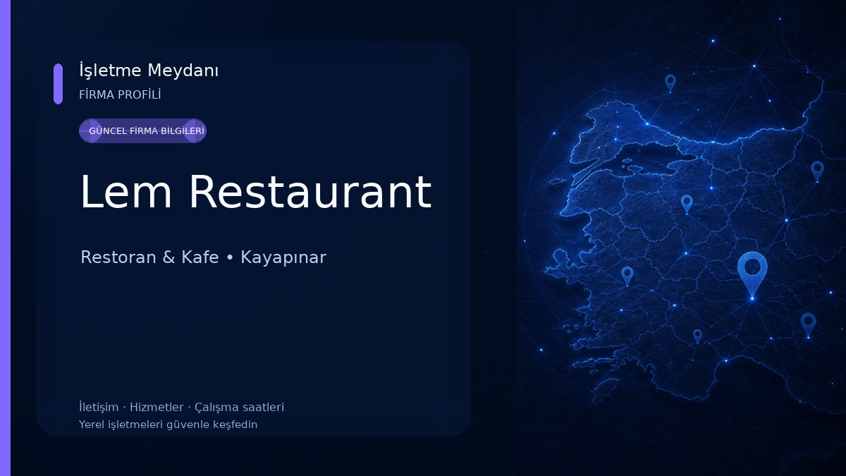 Lem Restaurant Restoran & Kafe
