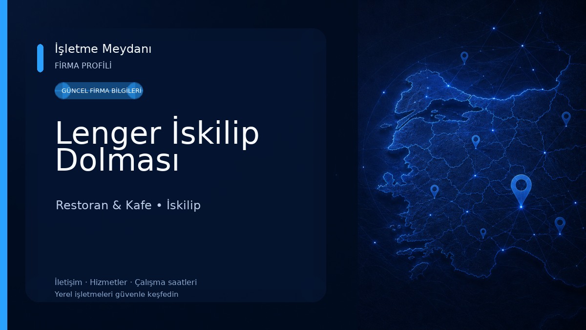 Lenger İskilip Dolması 