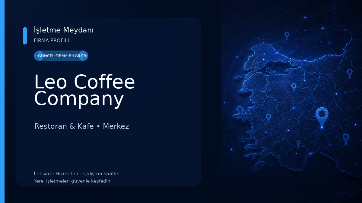 Leo Coffee Company Restoran & Kafe