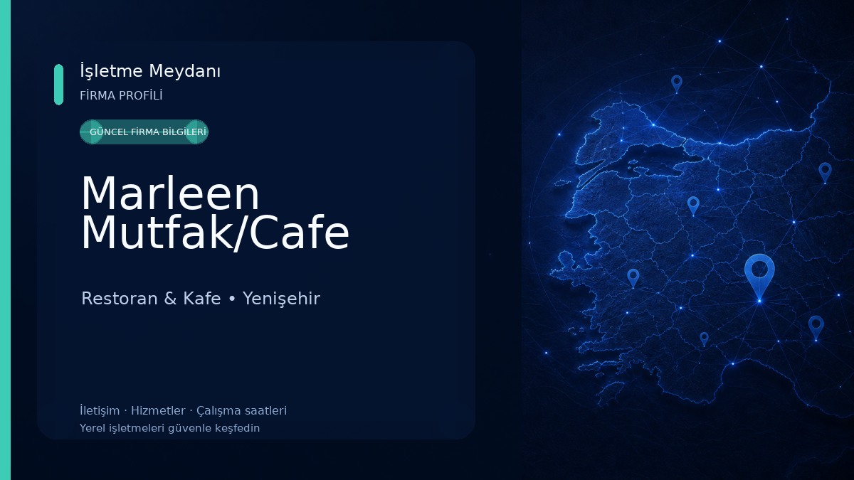 Marleen Mutfak/Cafe Restoran & Kafe