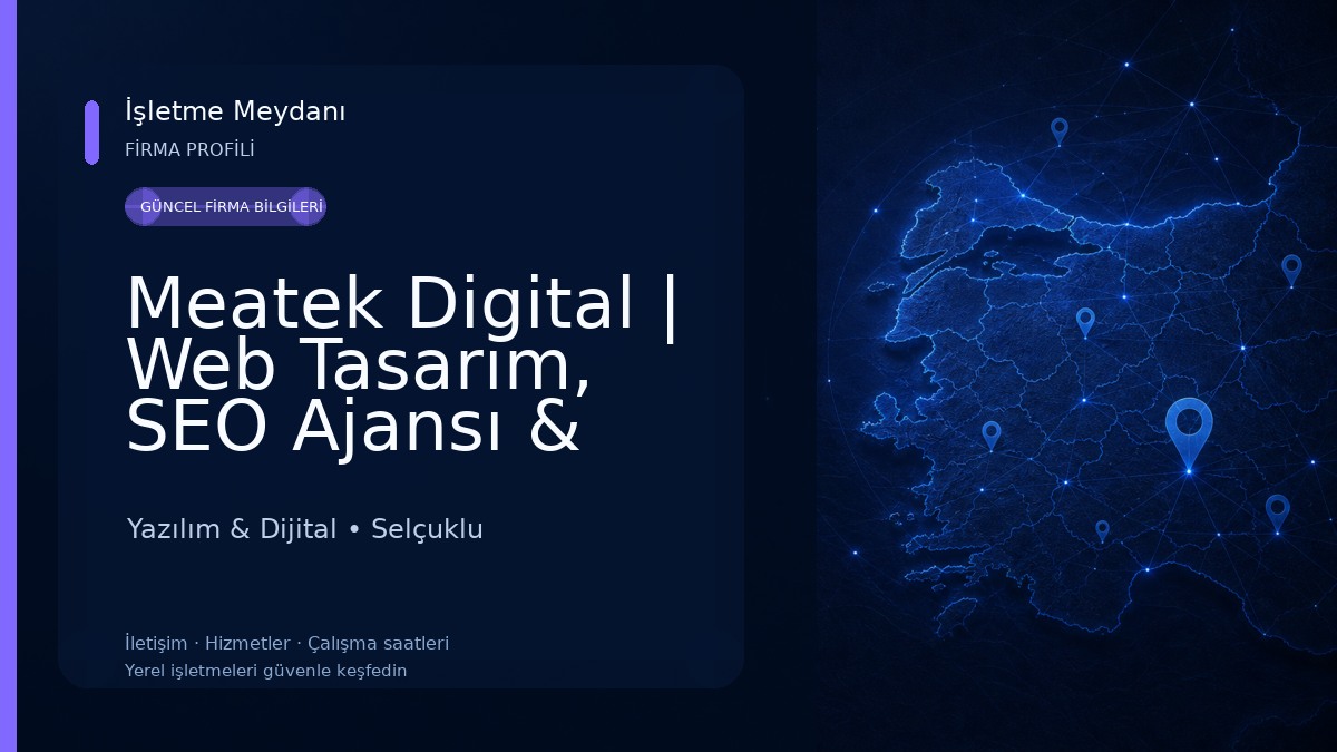 Meatek Digital | Web Tasarım, SEO Ajansı & E-Ticaret Yazılımları Yazılım & Dijital