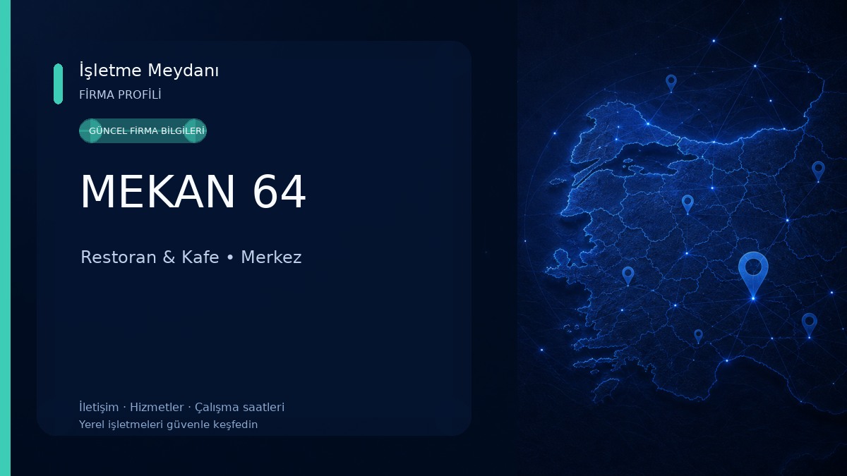 MEKAN 64 Restoran & Kafe