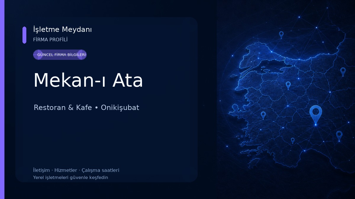 Mekan-ı Ata Restoran & Kafe