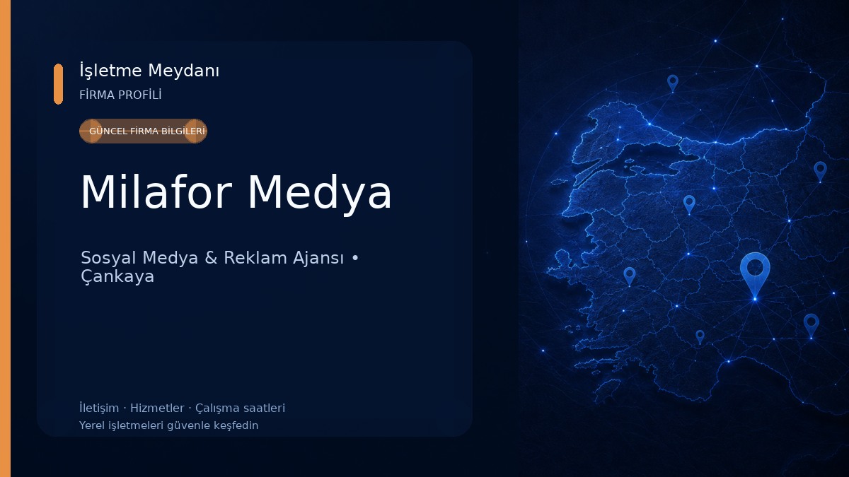 Milafor Medya Sosyal Medya & Reklam Ajansı
