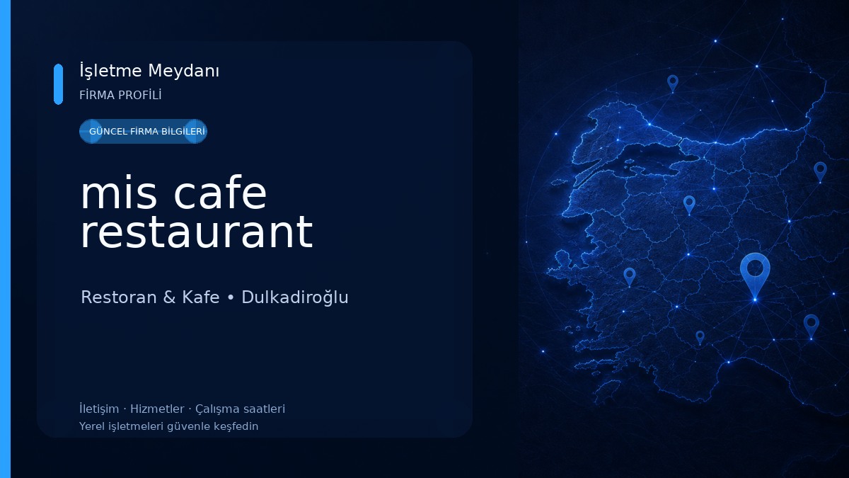 mis cafe restaurant