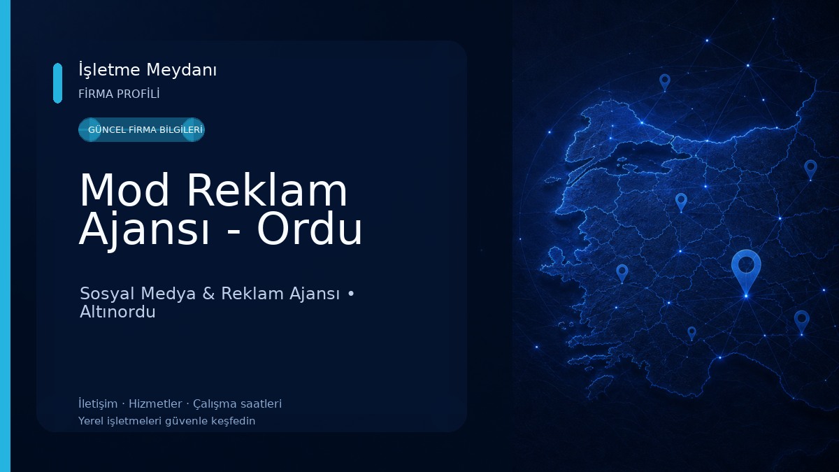 Mod Reklam Ajansı - Ordu 