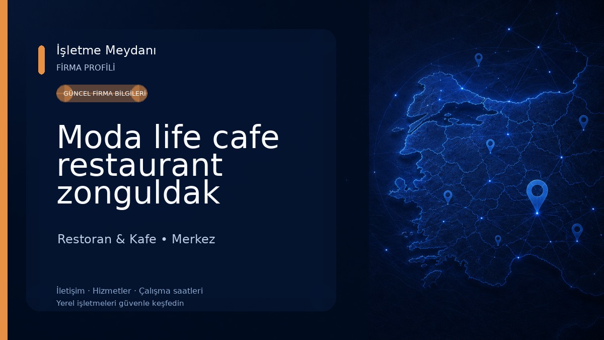 Moda life cafe restaurant zonguldak Restoran & Kafe