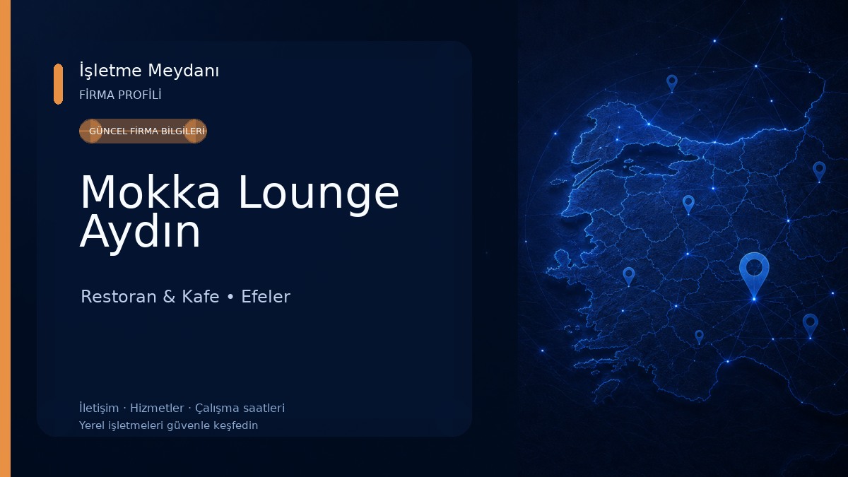 Mokka Lounge Aydın Restoran & Kafe