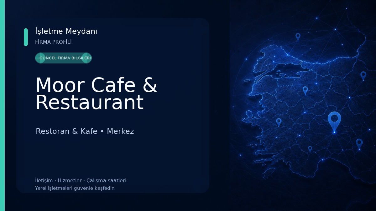 Moor Cafe & Restaurant Restoran & Kafe