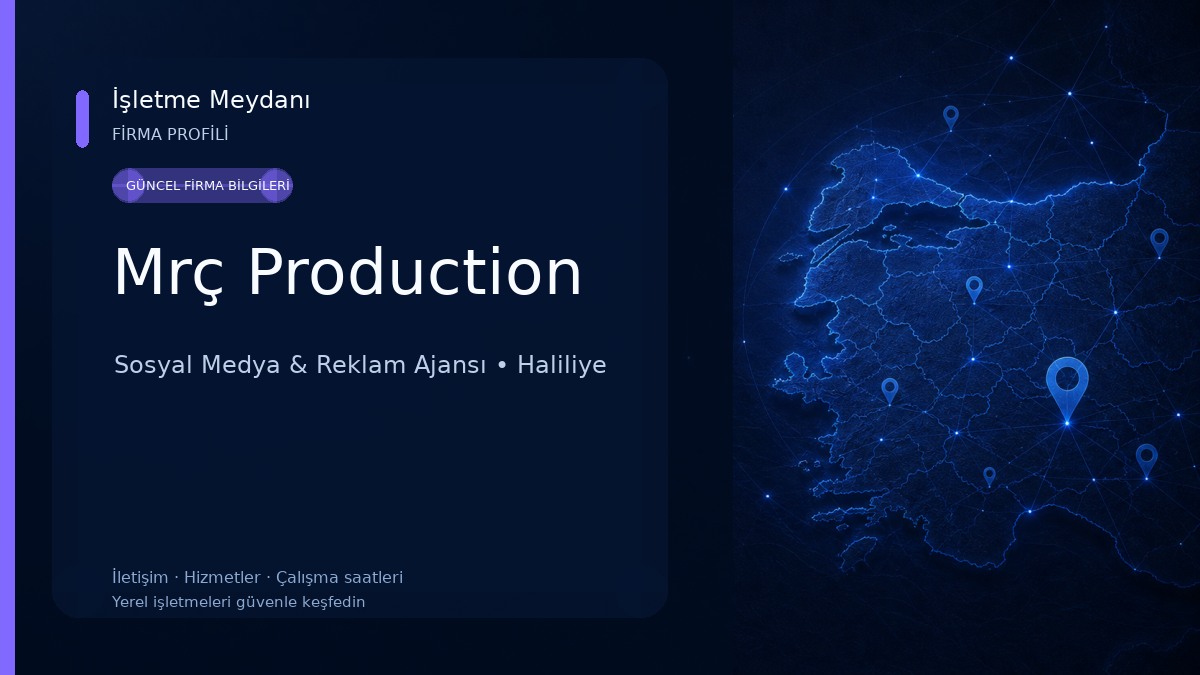 Mrç Production Sosyal Medya & Reklam Ajansı