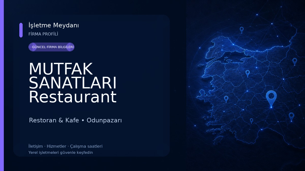 MUTFAK SANATLARI Restaurant Brasserie Cafe Restoran & Kafe