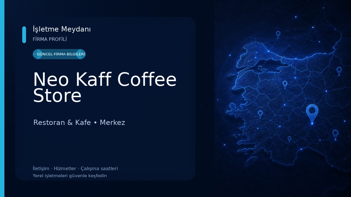 Neo Kaff Coffee Store Restoran & Kafe