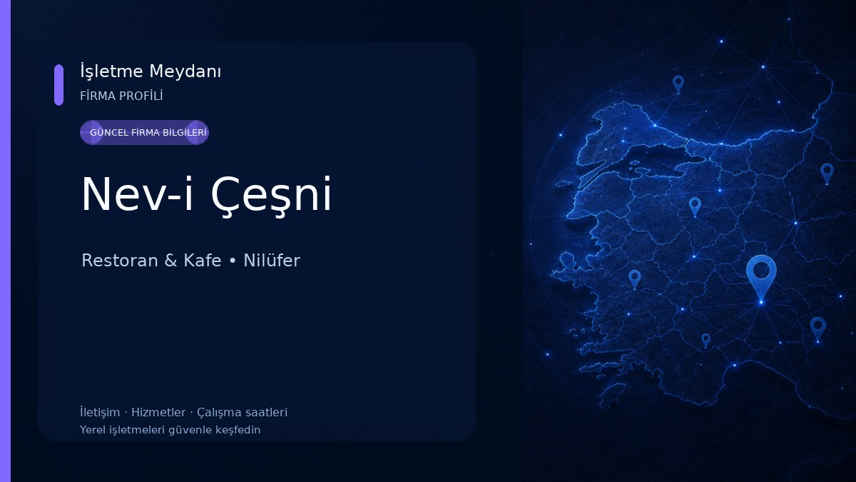 Nev-i Çeşni Restoran & Kafe