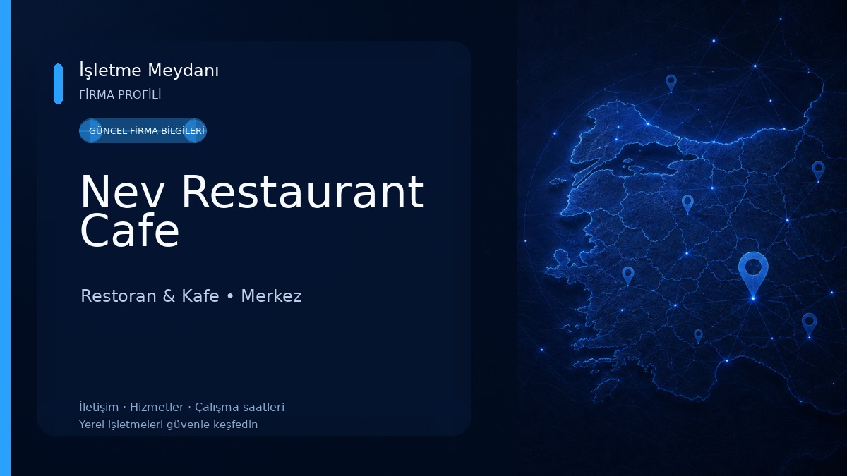 Nev Restaurant Cafe