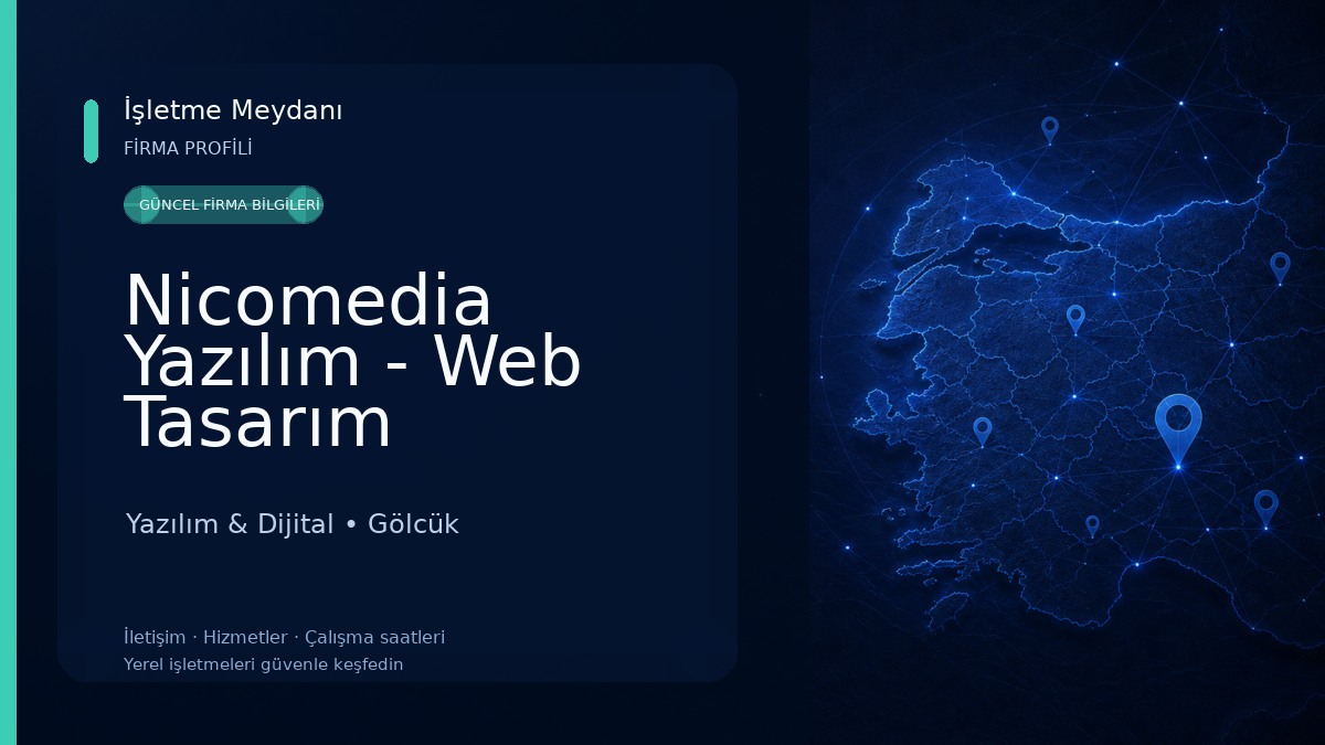 Nicomedia Yazılım - Web Tasarım Yazılım & Dijital