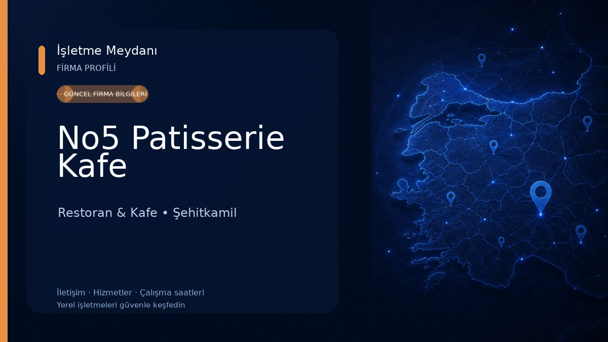 No5 Patisserie Kafe Restoran & Kafe