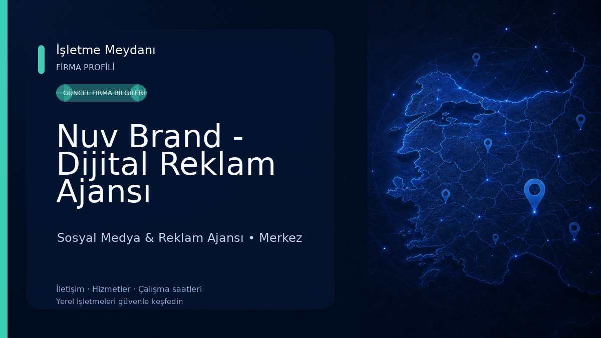 Nuv Brand - Dijital Reklam Ajansı