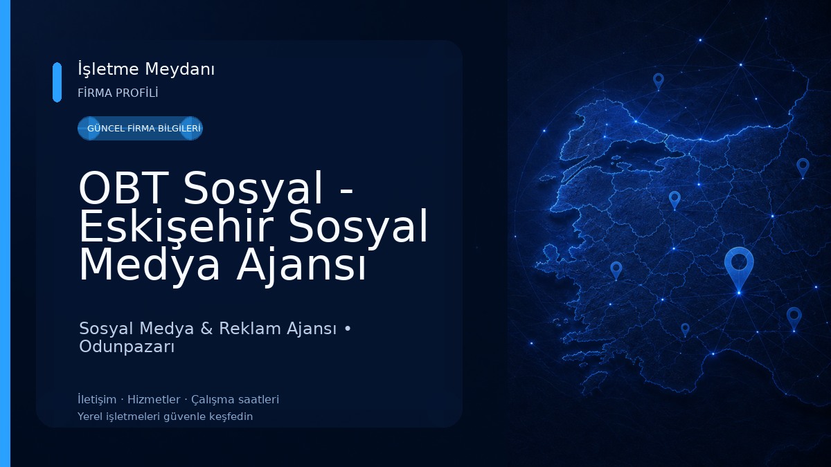 OBT Sosyal - Eskişehir Sosyal Medya Ajansı