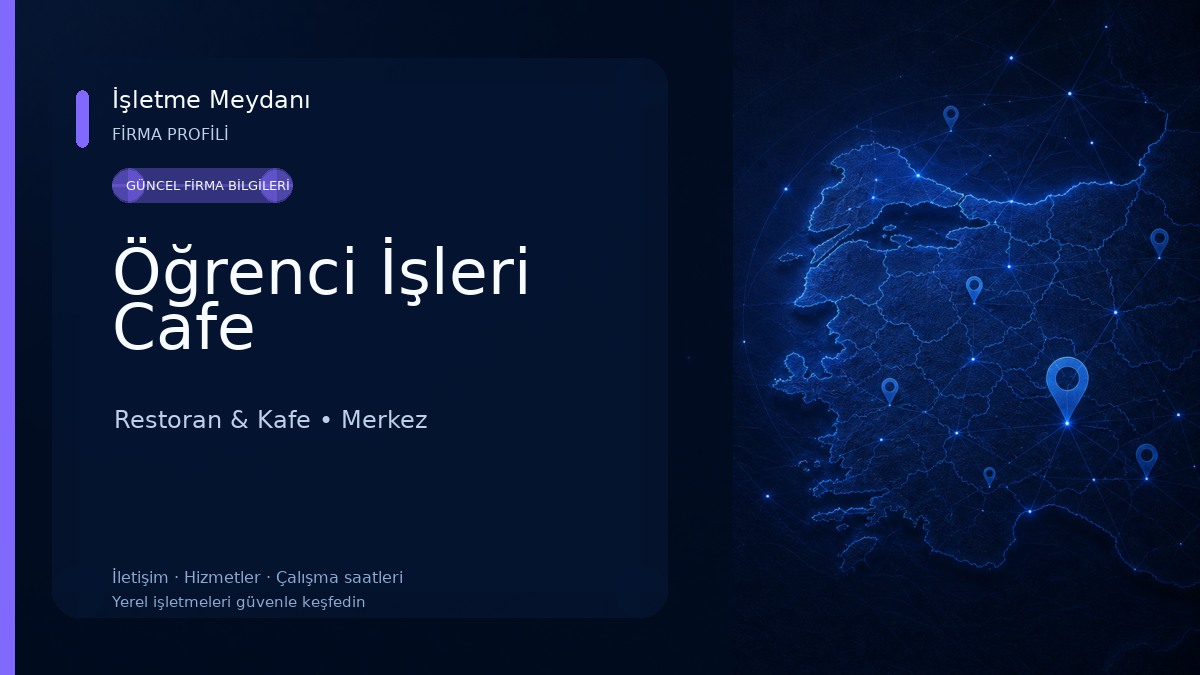 Öğrenci İşleri Cafe 