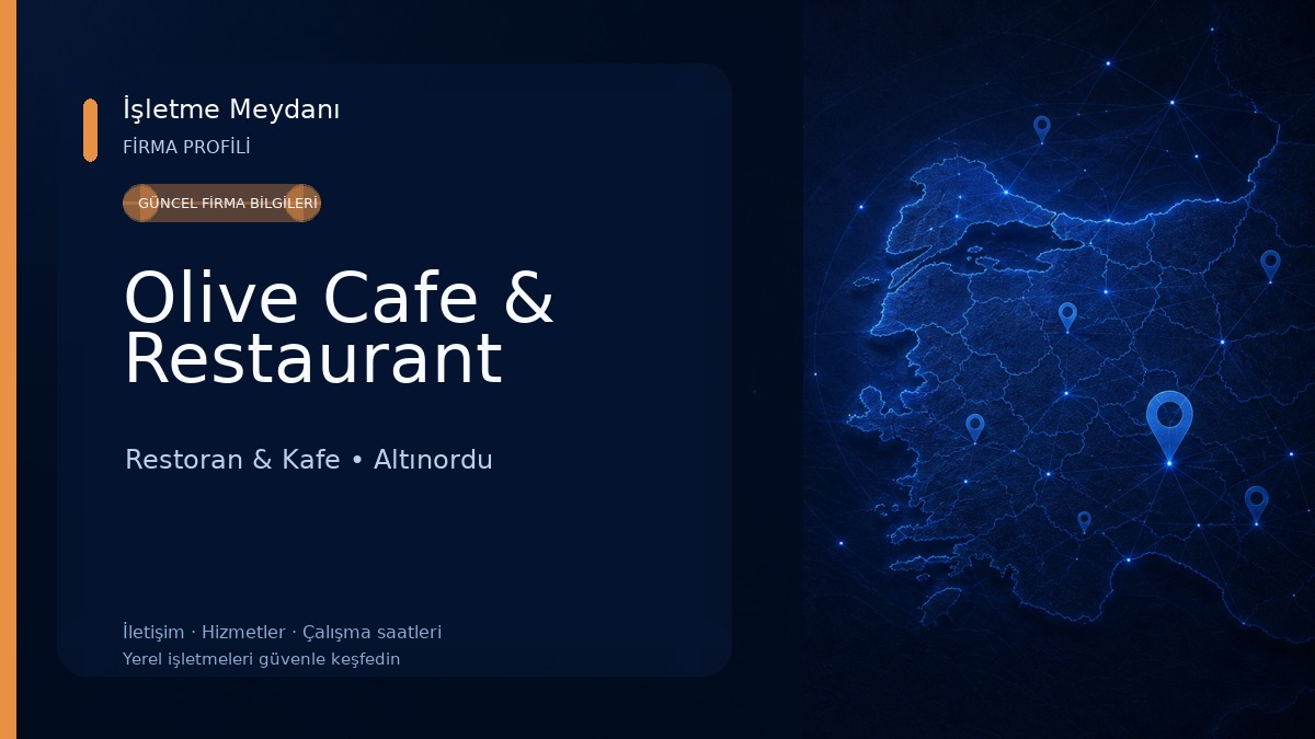 Olive Cafe & Restaurant Restoran & Kafe