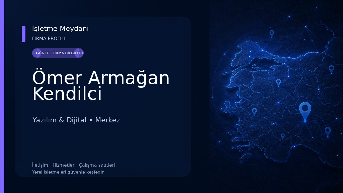 Ömer Armağan Kendilci 