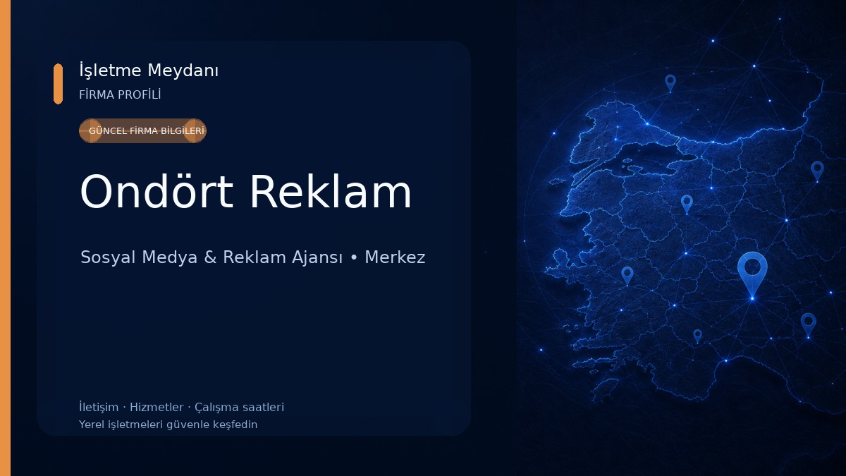 Ondört Reklam Sosyal Medya & Reklam Ajansı