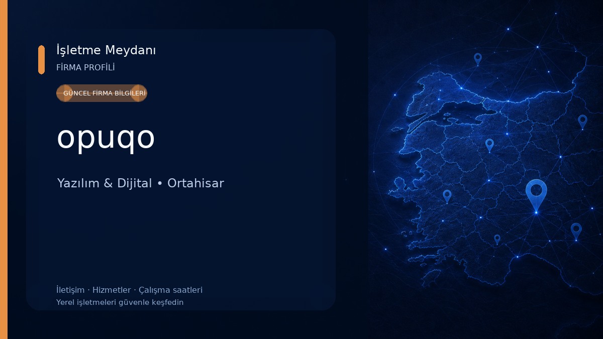 opuqo Yazılım & Dijital