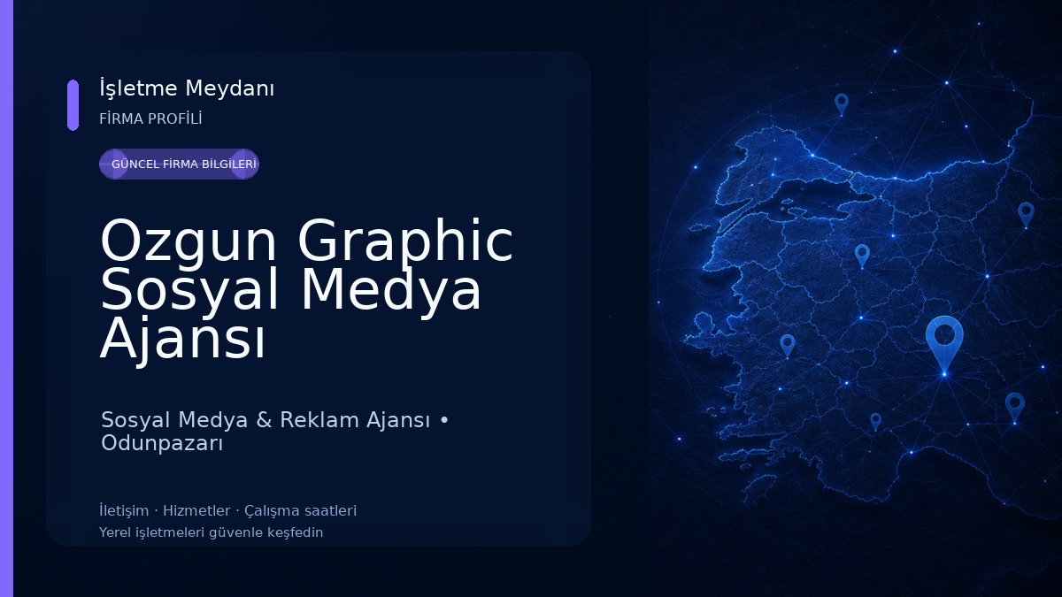 Ozgun Graphic Sosyal Medya Ajansı Sosyal Medya & Reklam Ajansı