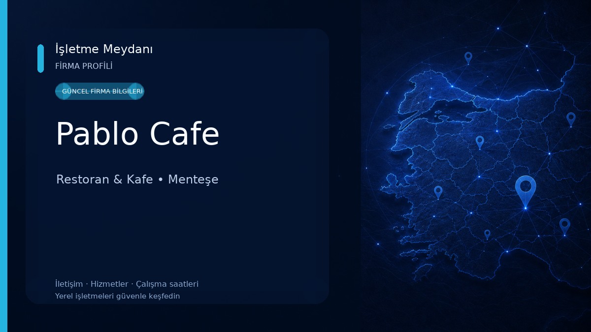 Pablo Cafe Restoran & Kafe