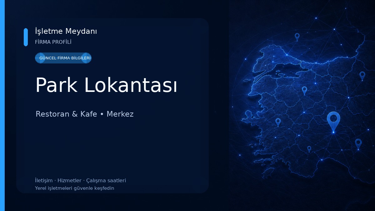 Park Lokantası Restoran & Kafe