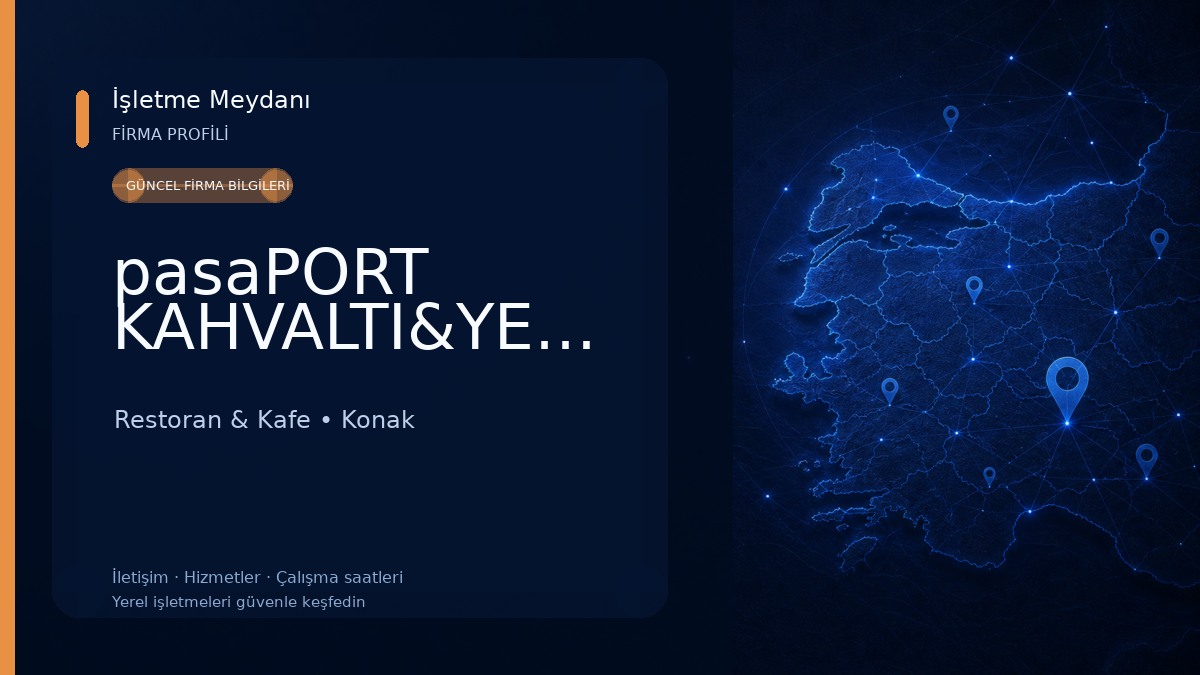 pasaPORT KAHVALTI&YEMEK