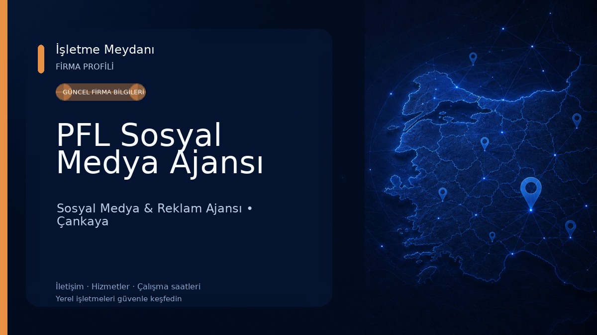 PFL Sosyal Medya Ajansı Sosyal Medya & Reklam Ajansı