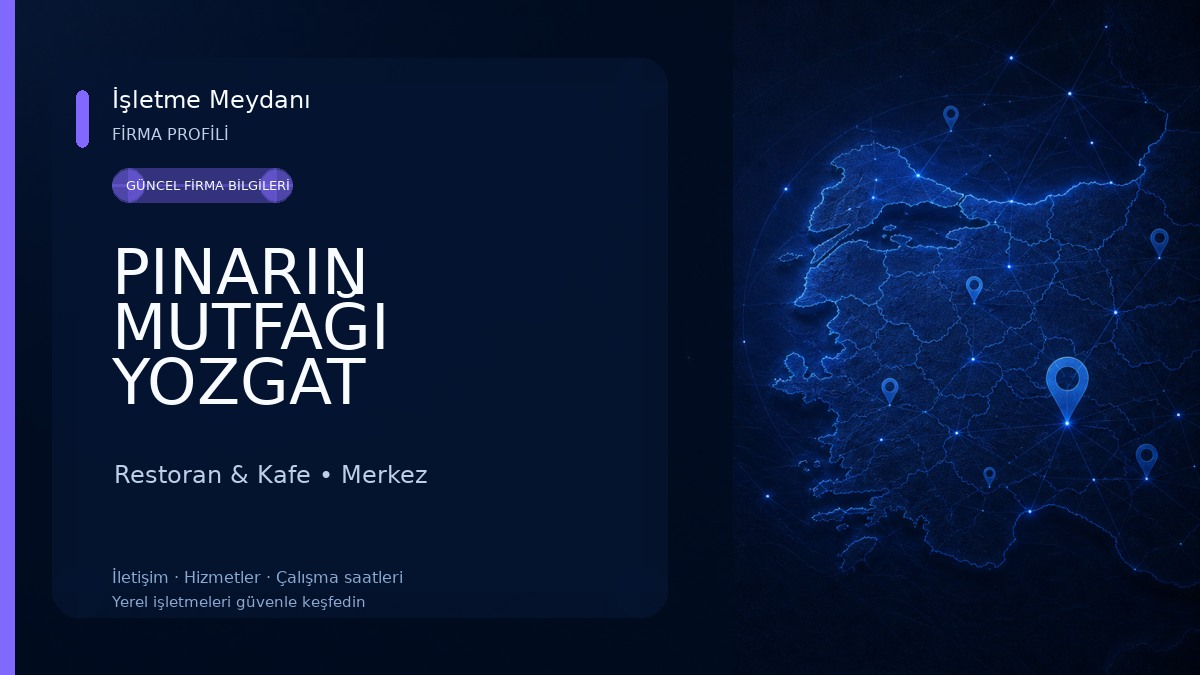PINARIN MUTFAĞI YOZGAT