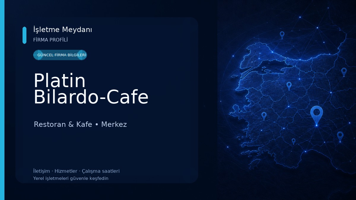 Platin Bilardo-Cafe Restoran & Kafe