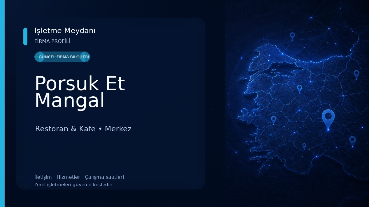Porsuk Et Mangal