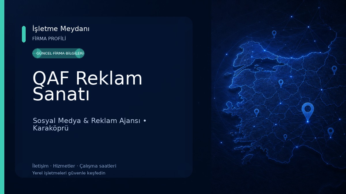 QAF Reklam Sanatı Sosyal Medya & Reklam Ajansı