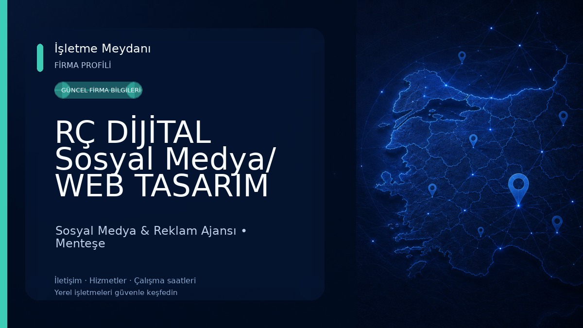 RÇ DİJİTAL Sosyal Medya/ WEB TASARIM Sosyal Medya & Reklam Ajansı
