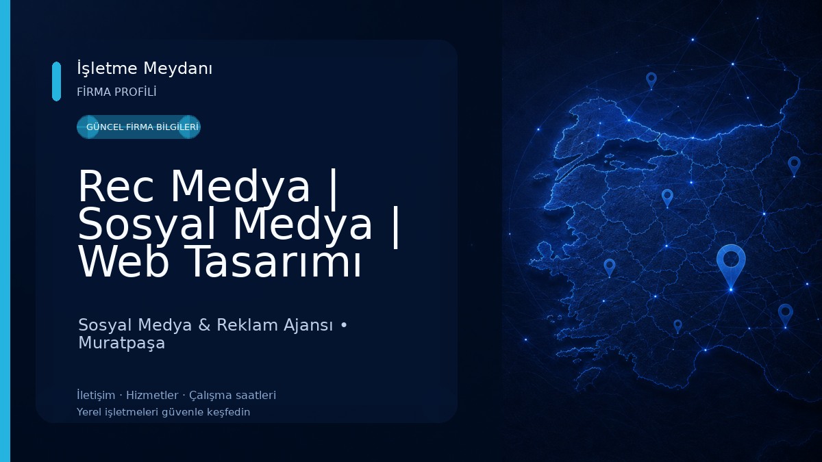Rec Medya | Sosyal Medya | Web Tasarımı 