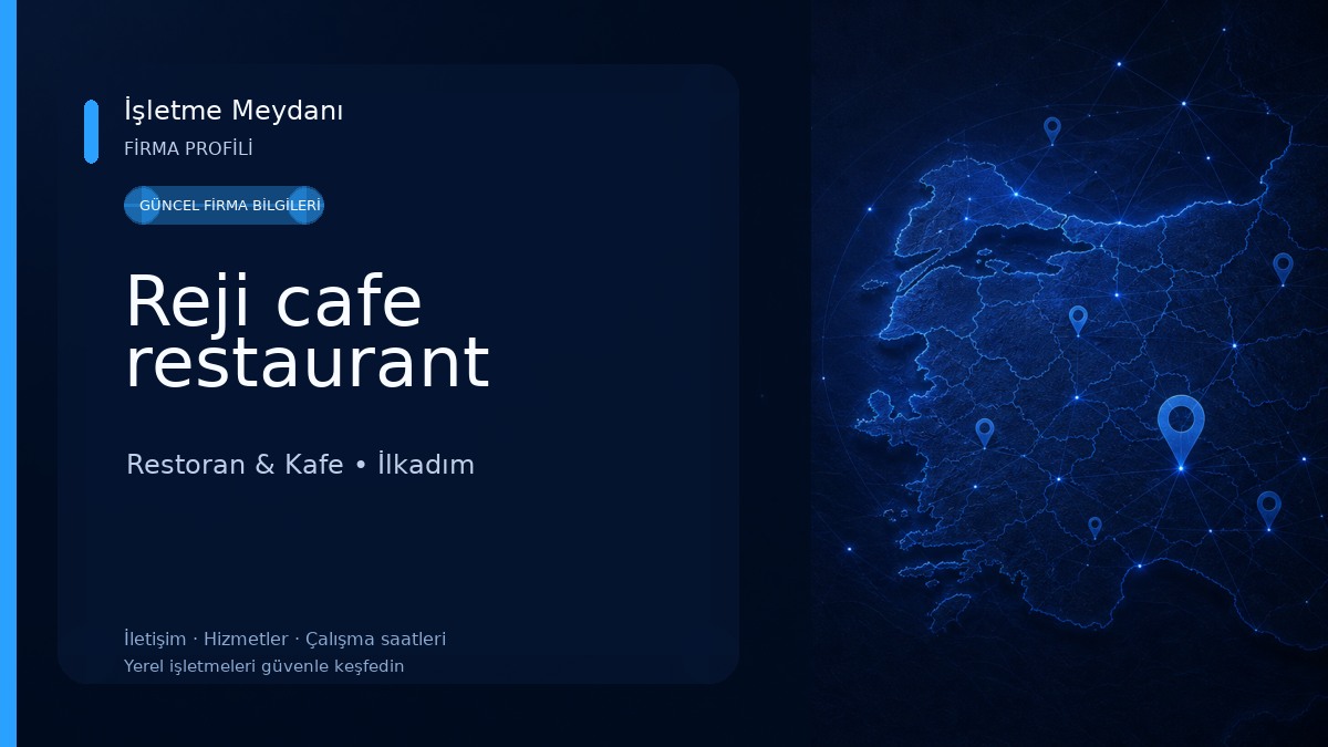 Reji cafe restaurant Restoran & Kafe