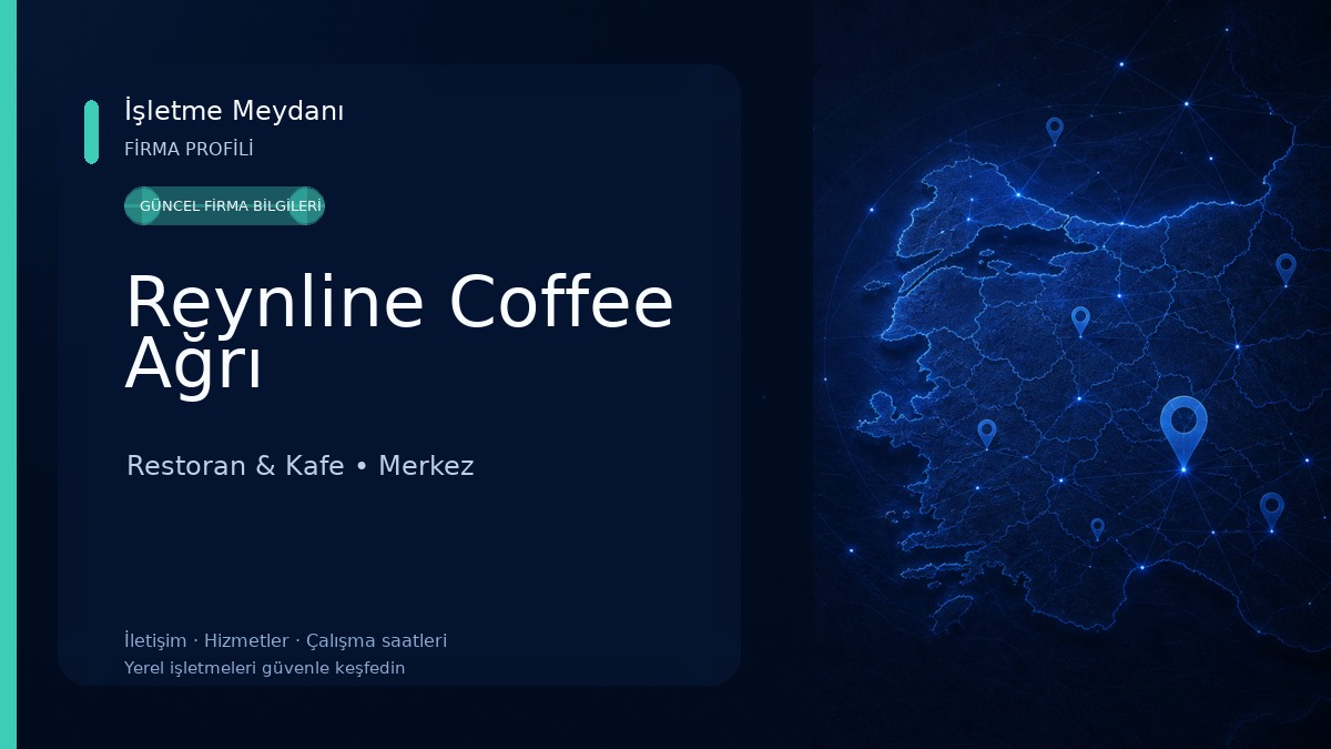 Reynline Coffee Ağrı