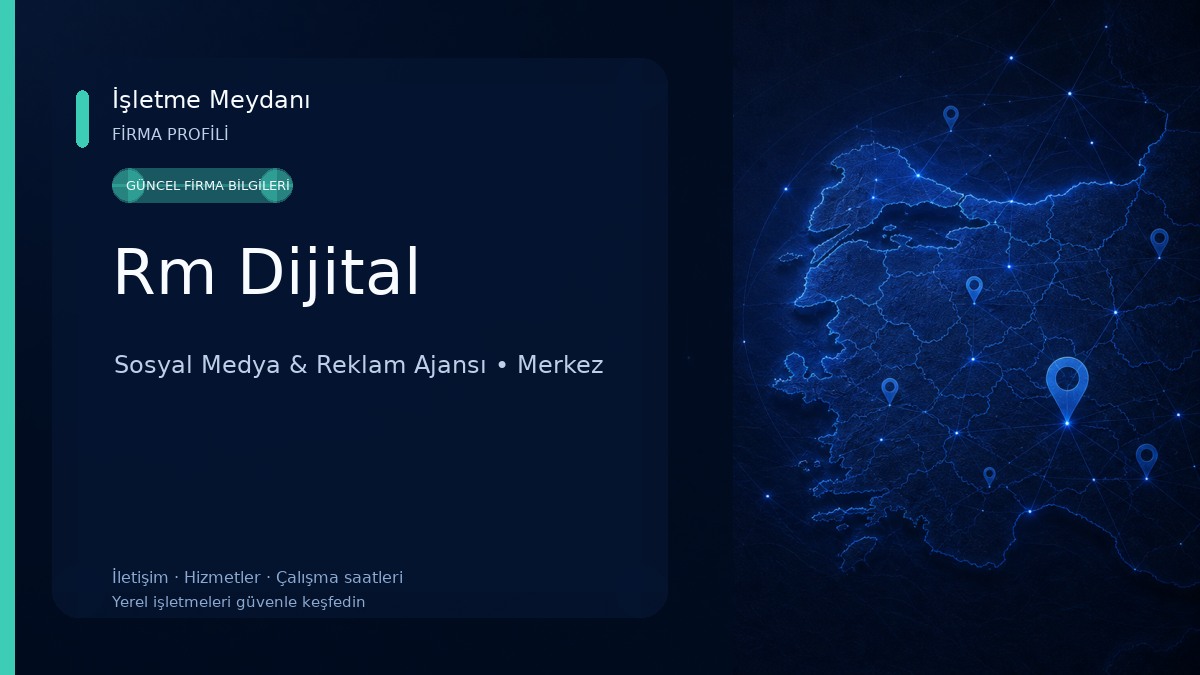 Rm Dijital Sosyal Medya & Reklam Ajansı