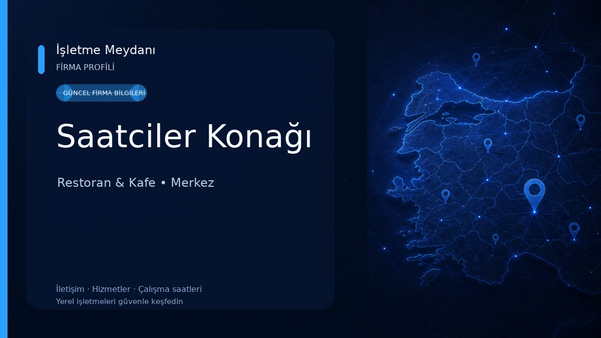 Saatciler Konağı Restoran & Kafe